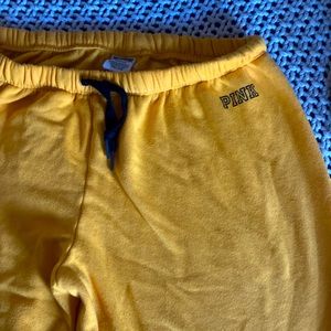 Pink Victoria secret sweat pants